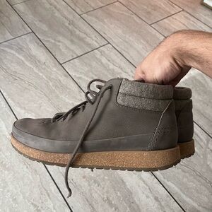 Men’s Birkenstock boots size 44. 
Leather and wool
Only worn once, too large